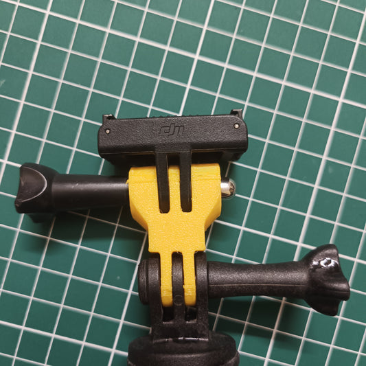 Action Camera Extension Attachment 10mm Straight Mount – Compatible with GoPro, DJI Osmo Action, Insta360, SJ Cam