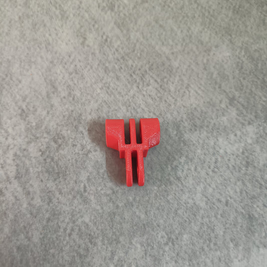 Action Camera Extension Attachment Straight Joint (3mm with Rivet Nut) - Compatible with GoPro, DJI Osmo Action, Insta360, SJ Cam