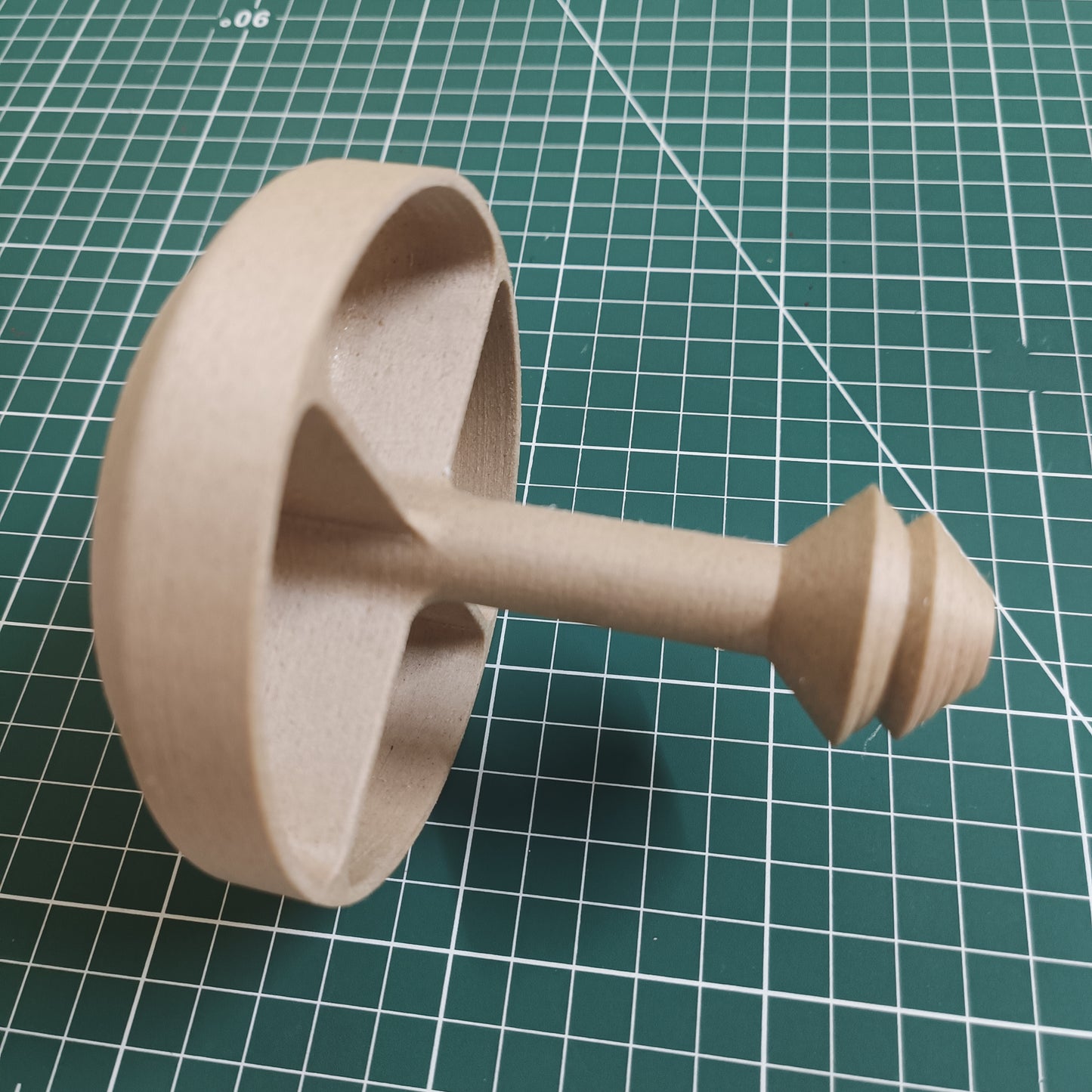 Haldi Kumkum Organizer with Central Stand – 3D Printed Four-Section Pooja Tray