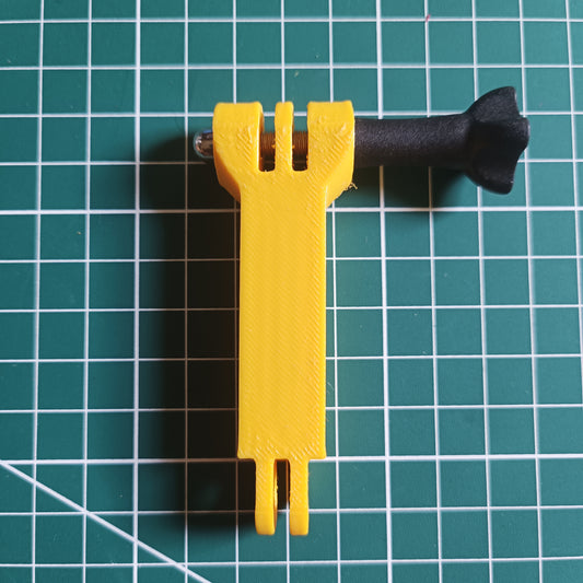 Action Camera Extension Attachment 50mm Straight Compatible with GoPro, DJI Osmo Action, Insta360, SJ Cam