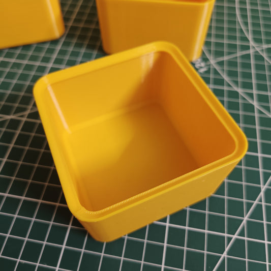 Compact Stackable Storage Boxes – 4-Piece Organizer Set