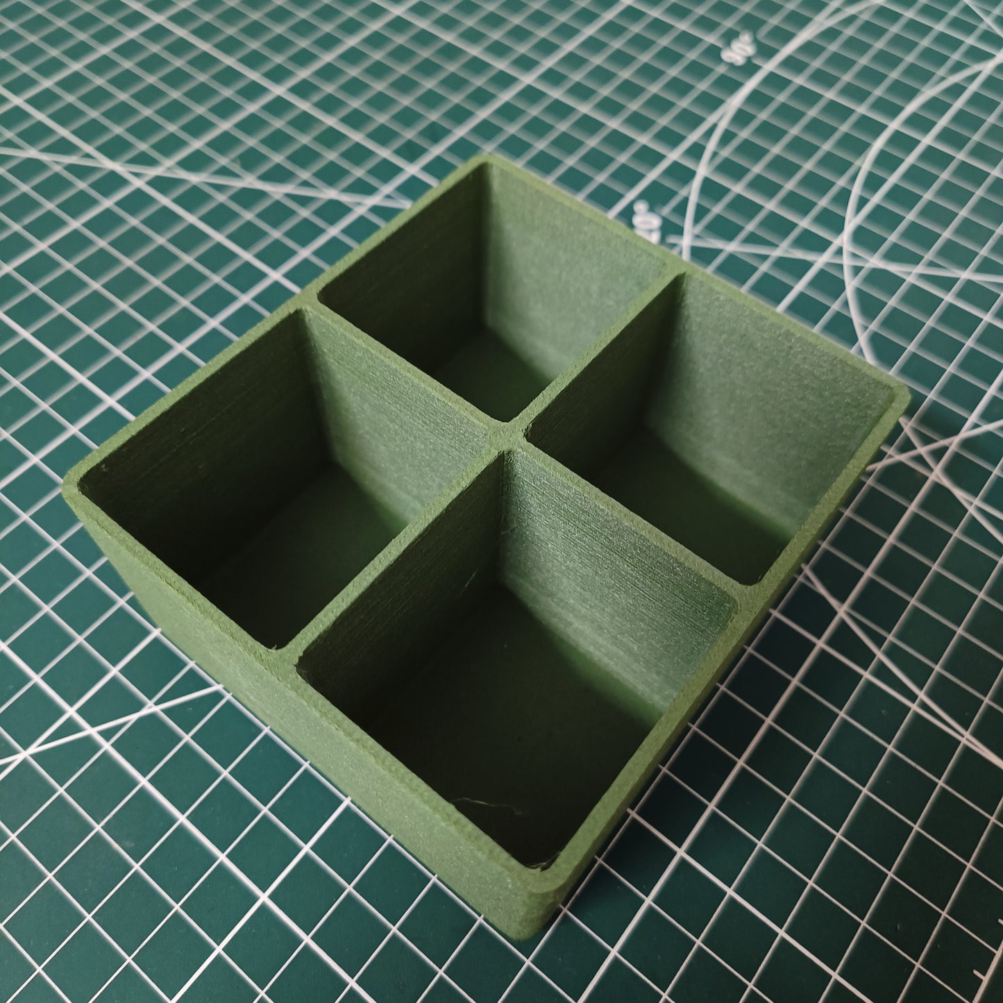 Set of 4 Fridge Door Tray Organizers – Modular Storage Boxes (100×90×50 mm)