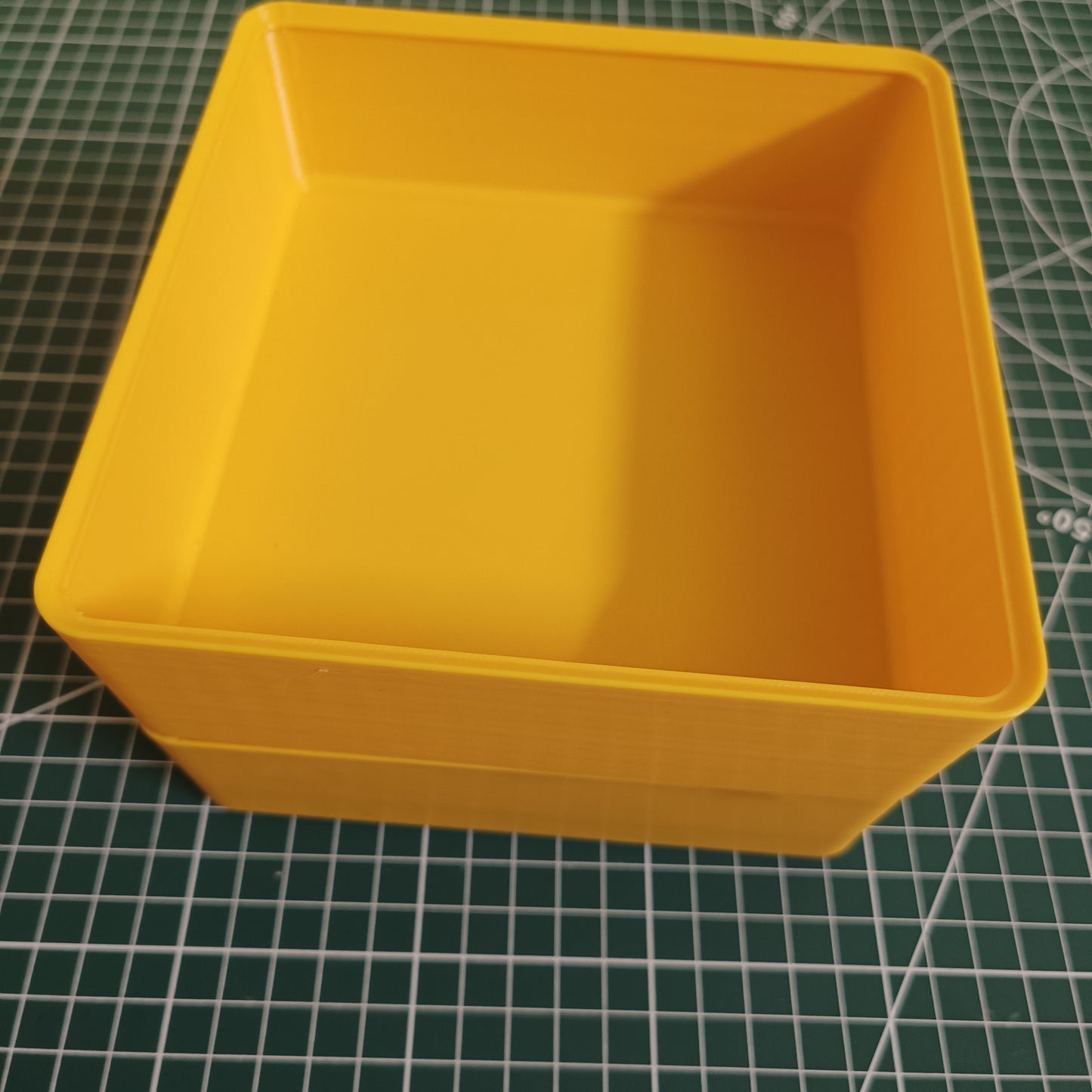 Set of 2 Stackable Boxes 150x150x50mm - Modular Organiser Set