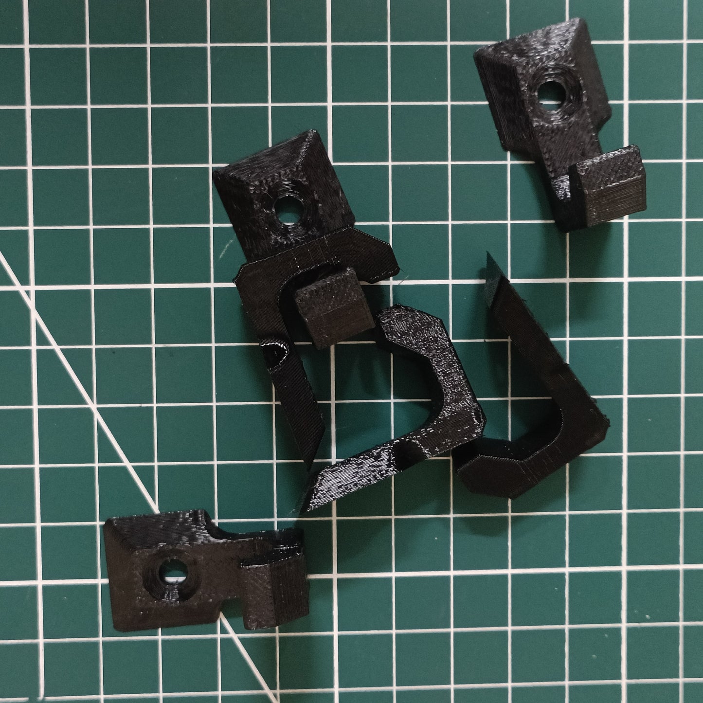 Side Mounted Hooks for Table and Wall – Pack of 10 with Screws