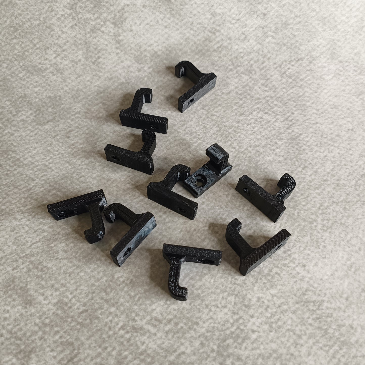 Screw Wall Hooks Set of 10