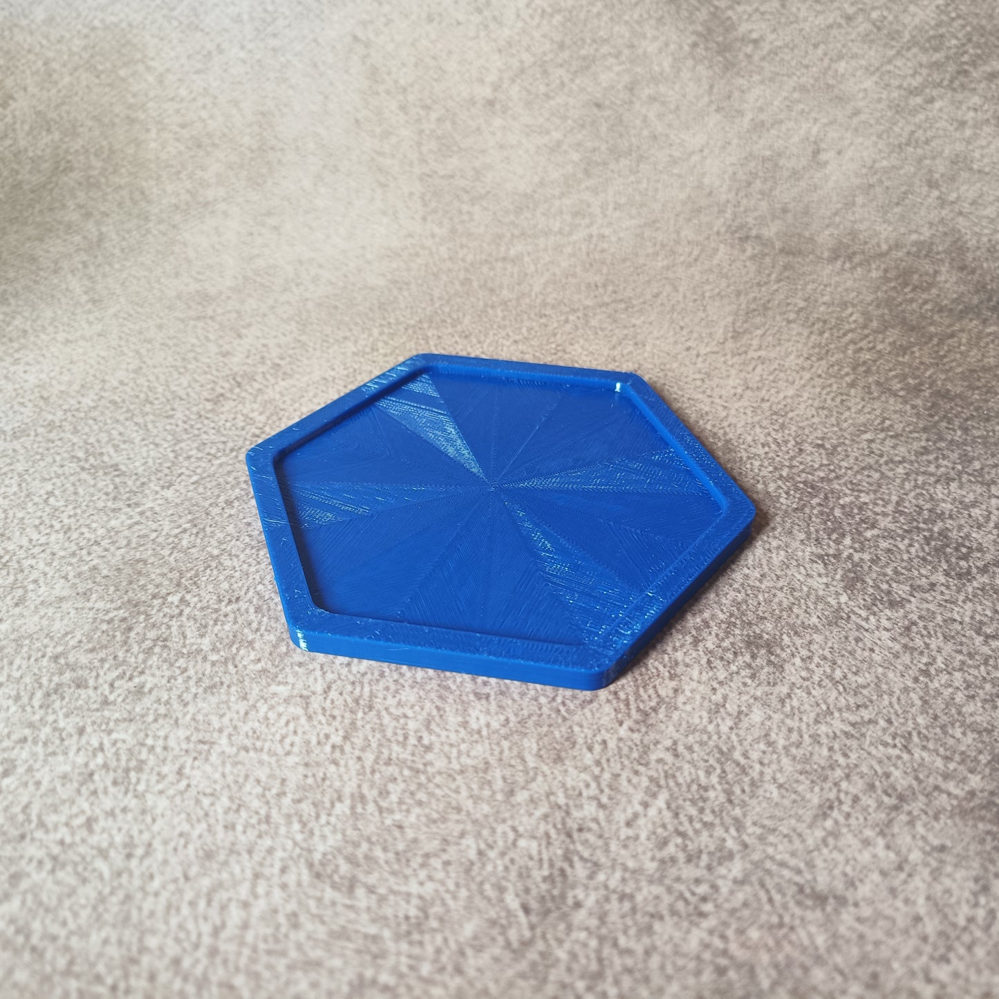 Hexagonal Plastic Glass Coaster Cover – Durable & Stylish for Home, Café & Outdoor Use