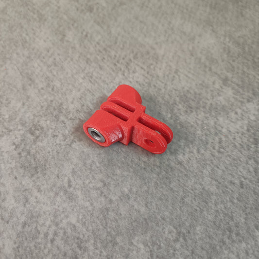 Action Camera Extension Attachment Straight Joint (3mm with Rivet Nut) - Compatible with GoPro, DJI Osmo Action, Insta360, SJ Cam